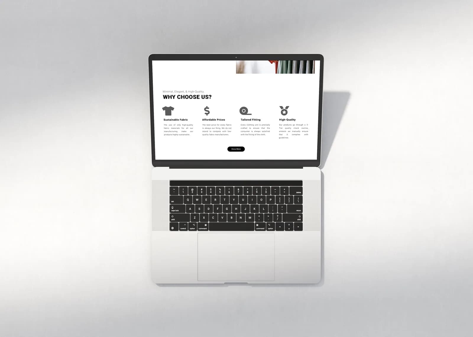 Flagfin — Brand refresh and e-commerce presentation for a fashion label