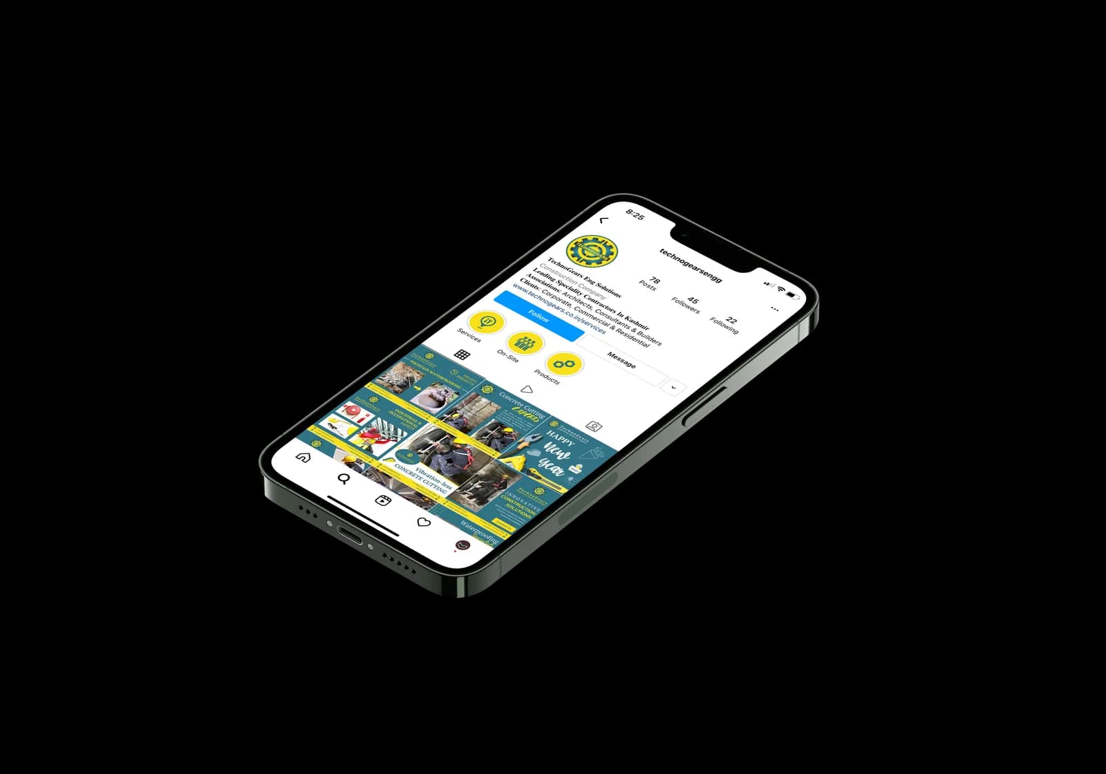 Technogears — Marketing site and social assets